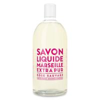 Compagnie de Provence Rose Sauvage Savon Liquide Marseille Extra Pur 1000ml