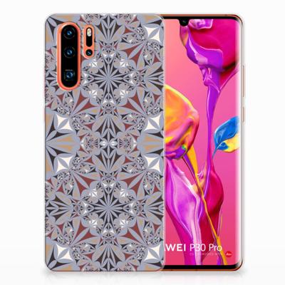 Huawei P30 Pro | TPU | Siliconen hoesje | Flower Tiles