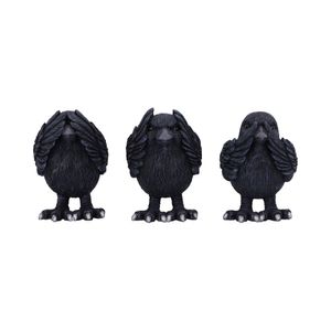 Nemesis Now - Three Wise Ravens 8.7cm