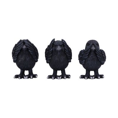 Nemesis Now - Three Wise Ravens 8.7cm