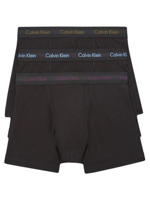 Calvin Klein - 3p Trunk - Cotton Stretch - WHD, Maat:S