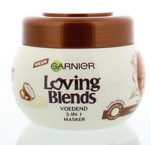 Garnier Loving Blends Kokos & Macadamia Masker 300ml haarmasker