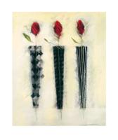 Kunstdruk Marilyn Robertson - Rot und Schwarz II 50x60cm