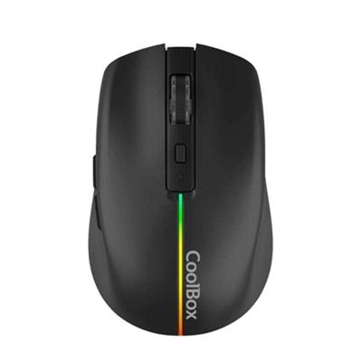 Wireless muis CoolBox W01 Zwart 1600 dpi
