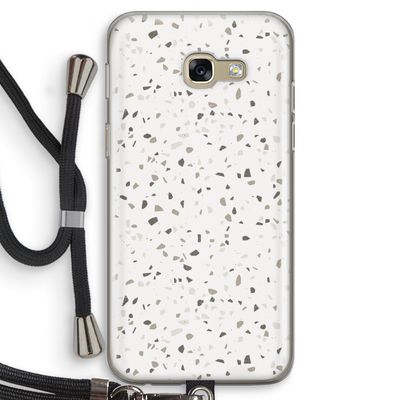 Terrazzo N°14: Samsung Galaxy A5 (2017) Transparant Hoesje met koord
