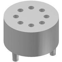 Fischer Elektronik Transistor-afstandshouder 1 stuk(s) MS 58-7 Geschikt voor behuizing (halfgeleider): TO-5 Rastermaat: 2.54 mm (Ø x h) 9.2 mm x 7 mm - thumbnail