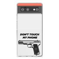 Google Pixel 6 Silicone-hoesje Pistol DTMP - thumbnail