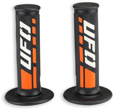 UFO PLAST Rubber grip trax black/white/orange