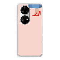 High heels: Huawei P50 Pro Transparant Hoesje