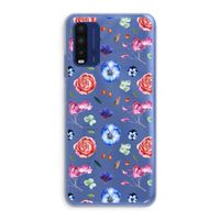 Bloemetjes: Xiaomi Redmi 9T Transparant Hoesje Bloemetjes: Xiaomi Redmi 9T Transparant Hoesje