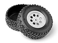Plastic truck bed tires (2pcs)