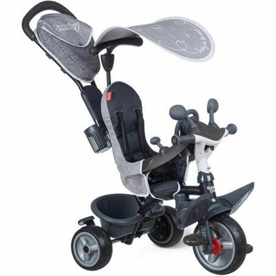 Driewieler Smoby Baby Driver Plus Grijs