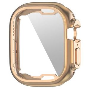 Enkay Apple Watch Ultra/Ultra 2 TPU Hoesje met Schermbeschermer - 49mm - Goud