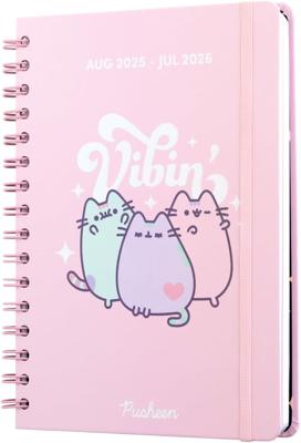 Pusheen School Agenda 2025-2026 ( aug - juli )