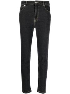 MOSCHINO JEANS jean skinny à taille haute - Noir