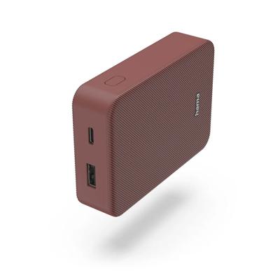 Powerbank Hama FABRIC10 Rood 10000 mAh