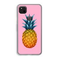 Grote ananas: Google Pixel 4a Transparant Hoesje
