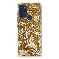 Siliconen Hoesje Motorola Moto G60s Barok Goud