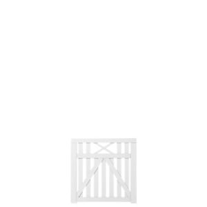 Wit Houten Tuinpoort Vinesse 100 x 98 CM