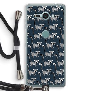 Makis: Sony Xperia XZ2 Compact Transparant Hoesje met koord