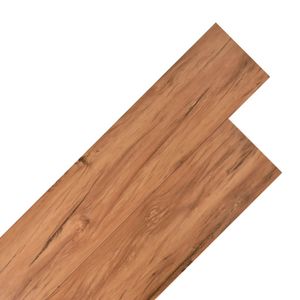VidaXL Vloerplanken niet-zelfklevend 5,26 m² 2 mm pvc iep naturel