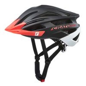 Cratoni Helm agravic black-red matt l-xl