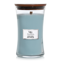 WoodWick Geurkaars Large Seaside Neroli - 18 cm / ø 10 cm - thumbnail