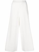 Malo pantalon ample court en maille fine - Blanc Malo pantalon ample court en maille fine - Blanc
