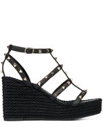 Valentino Garavani sandales Rockstud - Noir