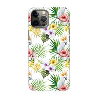 Gele kuif: Volledig geprint iPhone 12 Hoesje