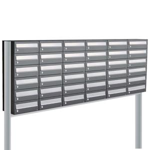 Allux Hive Set 6-Breed, 6-Hoog Op Statief Antraciet - 40030065_6x6s
