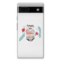 Google Pixel 6A Telefoonhoesje met Naam Boho Summer Google Pixel 6A Telefoonhoesje met Naam Boho Summer