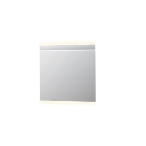 INK SP6 Spiegel - 90x4x80cm - LED horizontaal - boven en onder - colour changing - dimbaar - aluminium Zilver 8408430