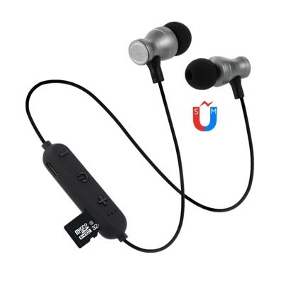 F11 Bluetooth 4.2 Hanging Neck Design Bluetooth Headset Support Music Play & Switching & Volume Control & Answer(Black)