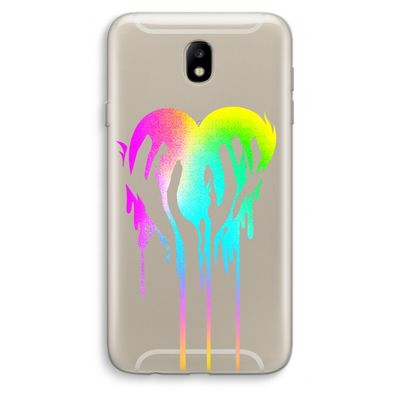 Hold My Heart: Samsung Galaxy J7 (2017) Transparant Hoesje