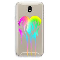 Hold My Heart: Samsung Galaxy J7 (2017) Transparant Hoesje