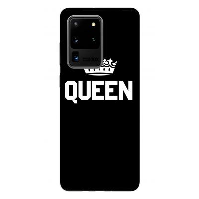 Queen zwart: Samsung Galaxy S20 Ultra Tough Case
