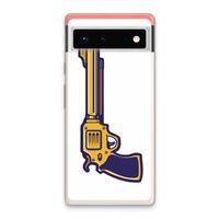 Pew Pew Pew: Google Pixel 6 Transparant Hoesje