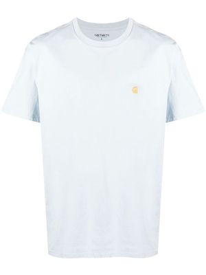 Carhartt WIP t-shirt en coton à logo brodé - Bleu