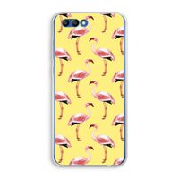 Flamingo's geel: Honor 10 Transparant Hoesje