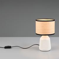 Trio TafellampFormentera Ø 16cm wit - R56801931