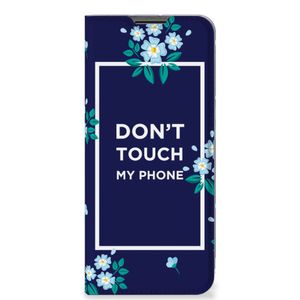 Nokia G50 Design Case Flowers Blue DTMP