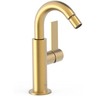 Bidetkraan Tres Project | Opbouw | Mengkraan | 1-hendel | Rond | 24k Goud mat