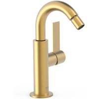 Bidetkraan Tres Project | Opbouw | Mengkraan | 1-hendel | Rond | 24k Goud mat
