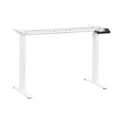 Leen Bakker - Frame Zit/sta Bureau Homeworx Handmatig Verstelbaar - Metaal - Wit