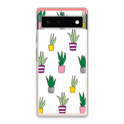 Sanseveria: Google Pixel 6 Transparant Hoesje