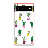 Sanseveria: Google Pixel 6 Transparant Hoesje Sanseveria: Google Pixel 6 Transparant Hoesje