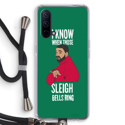 Sleigh Bells Ring: OnePlus Nord CE 5G Transparant Hoesje met koord
