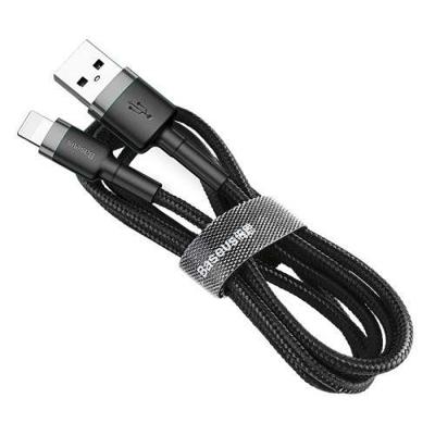 Baseus Cafule 1 m Zwart, Grijs