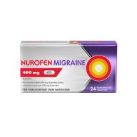 Migraine 400 mg omhulde tabletten 24 Tabletten
